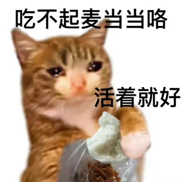 吃不起麦当当咯活着就好