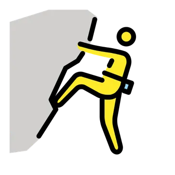 Person climbing
