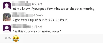 CORS Be Like