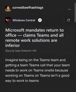 The Meta Teams Paradox