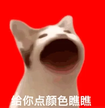 给你点颜色瞧瞧（POPO猫表情包）