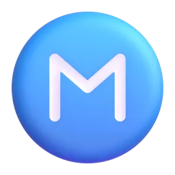 圆圈包围的M