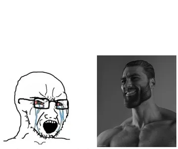soyjak vs gigachad