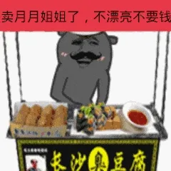 卖月月姐姐了.不漂亮不要钱长沙豆腐
