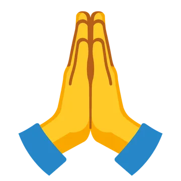 Folded hands