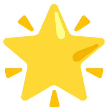 Glowing star