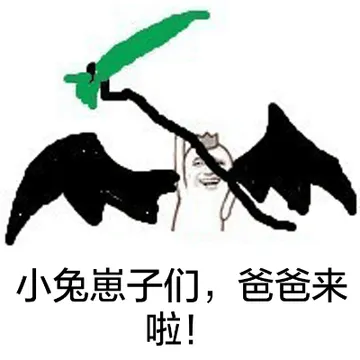 小兔崽子们，爸爸来啦！