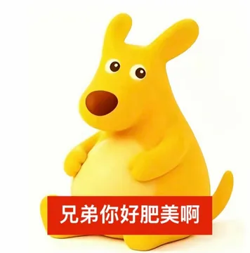 美团袋鼠你胆子真是肥嘟嘟的表情包