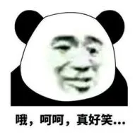 哦,呵呵,真好笑,