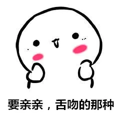 要亲亲.舌吻的那种