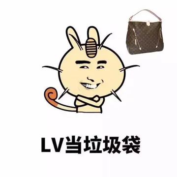 LV当垃圾袋