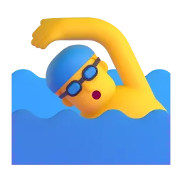 Man swimming
