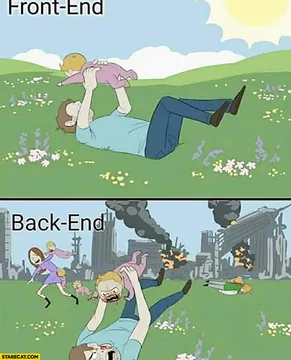 frontend backend