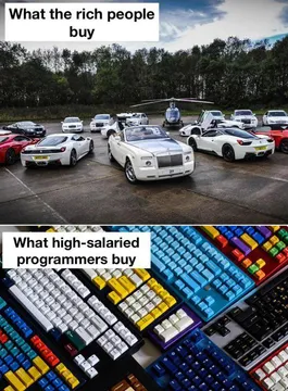 What High-Salaried Programmers Really Buy