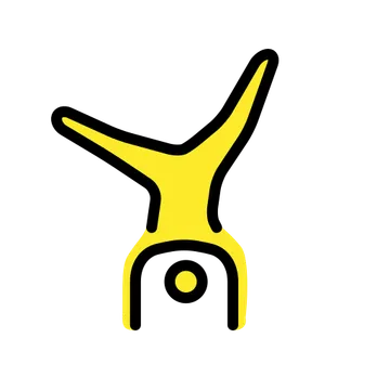 Person cartwheeling