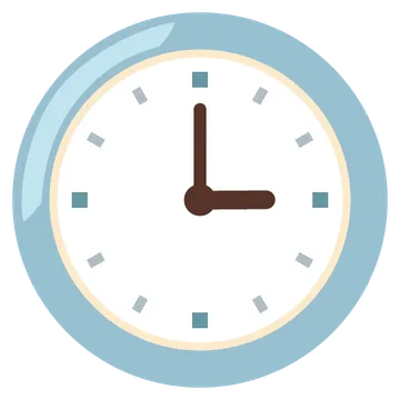 Three o’clock