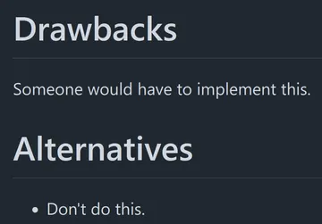 Rust RFCs Be Like