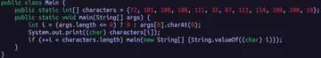 This "Hello World" Program I Submitted On Day One Of My Java Class