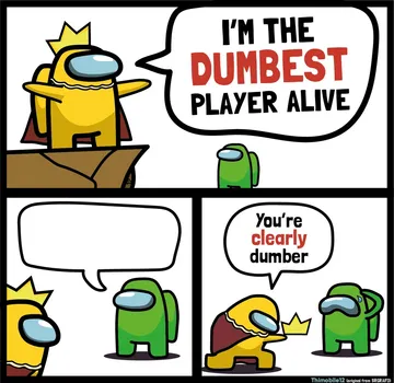 Among Us dumbest player