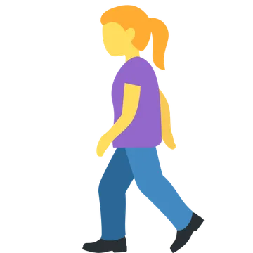 Woman walking