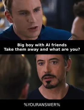 Old Veteran Confronting Private Junior