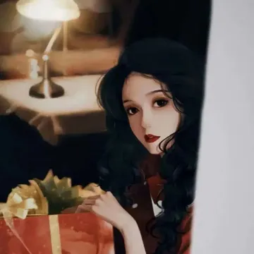 红衣女生头像