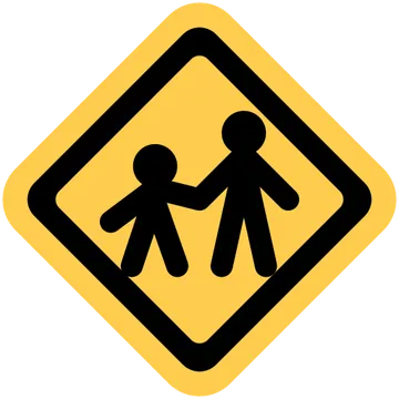 Children crossing