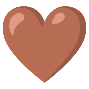 Brown heart