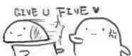 GIVE U FIVE