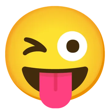 单眼吐舌