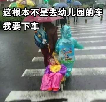 我要下车，这不是去幼儿园的车