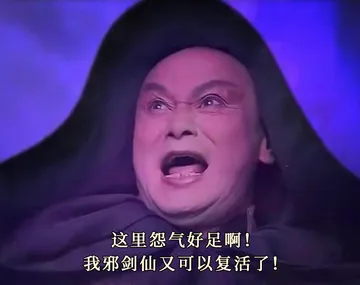 邪剑仙表情包：这里怨气好足啊！我邪剑仙又可以复活了！