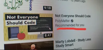 When your computer subtley hints that you suck at coding, gave me a good laugh