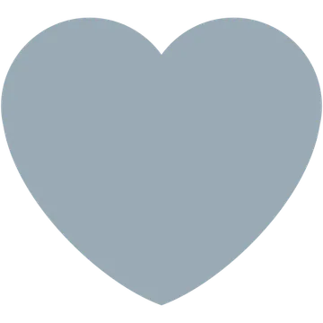Grey heart