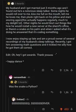 When programming even haunts you in your sleep