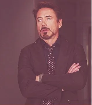 Robert Downey Junior Eye Roll