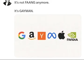 FAANG Is Outdated, Welcome To The GAYMAN Era