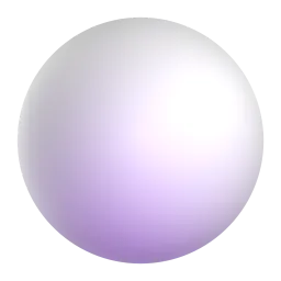 White circle