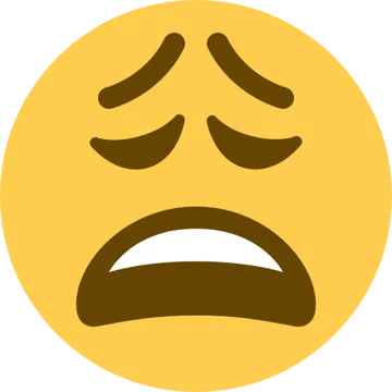 Weary face