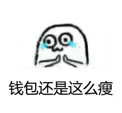 钱包还是这么瘦
