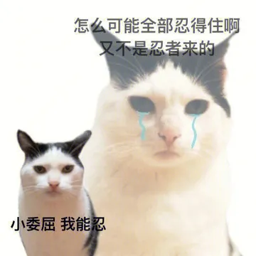 怎么可能全部忍得住啊又不是忍者来的小委屈我能忍