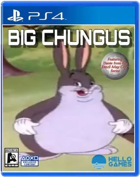 big chungus official cover art