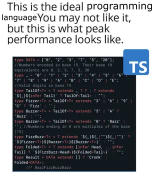 This Is Peak Programming