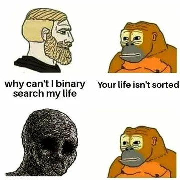 Can't Find Happiness In Log N