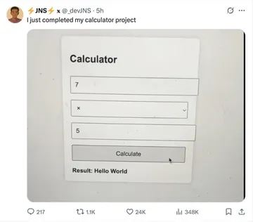 When Your Calculator Identifies As A Programmer