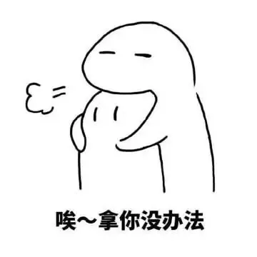 唉，拿你没办法