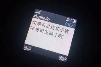 如果可以这辈子就不要再见面了吧