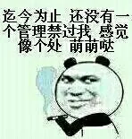 迄今为止 还没有一个管理禁过我，感觉像个处 萌萌哒