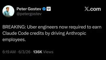 Uber Engineers Drive For Claude Credits