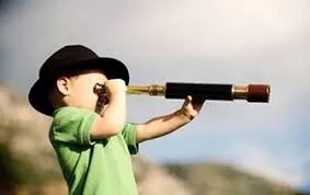 Boy Telescope